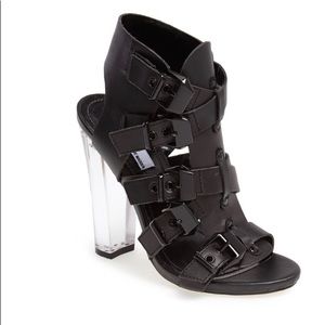 Blonde Salad/Steve Madden Black Tmadrid Sandals, 7